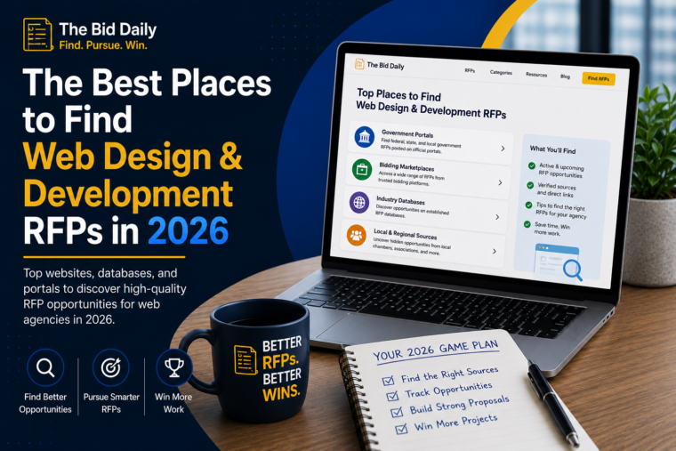 The Best Places to Find Web Design & Development RFPs in 2026